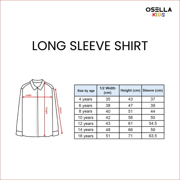 Osella Reguler Long Sleeves Checkerd Shirt In Red And Blue