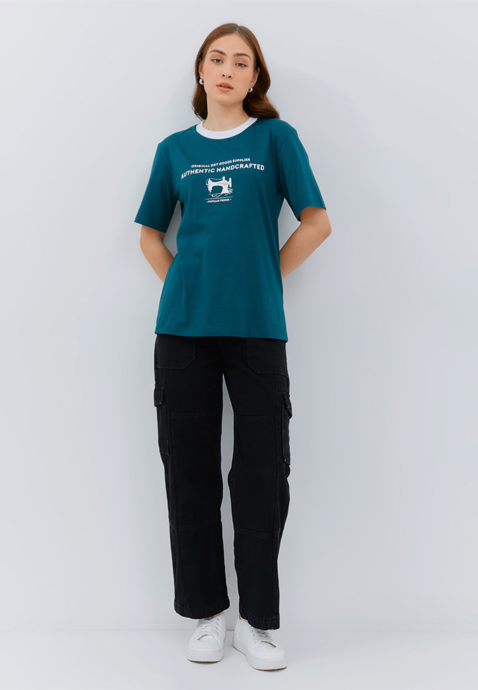 Osella Regular T-Shirt With Contrast Round Neck