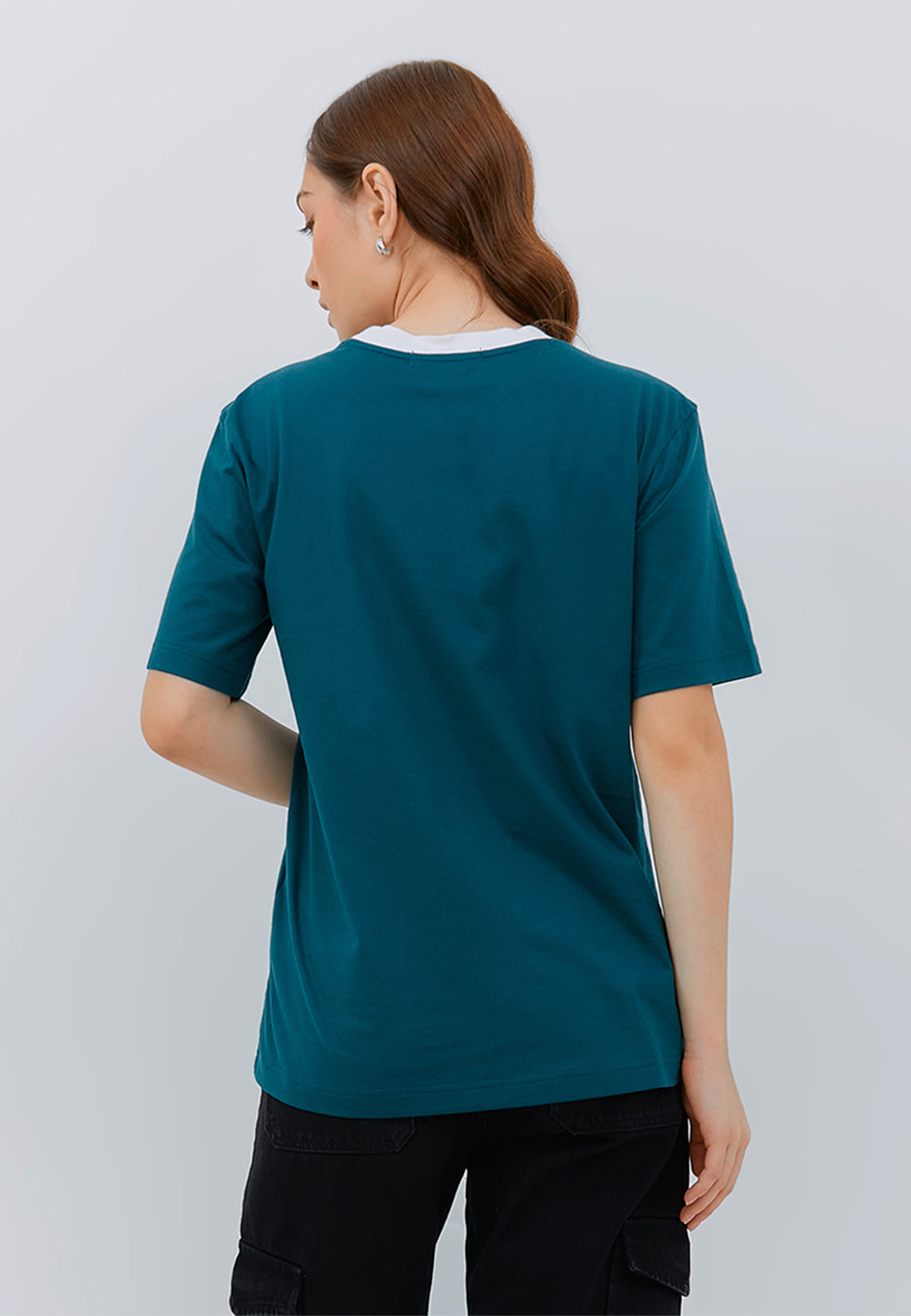 Osella Regular T-Shirt With Contrast Round Neck