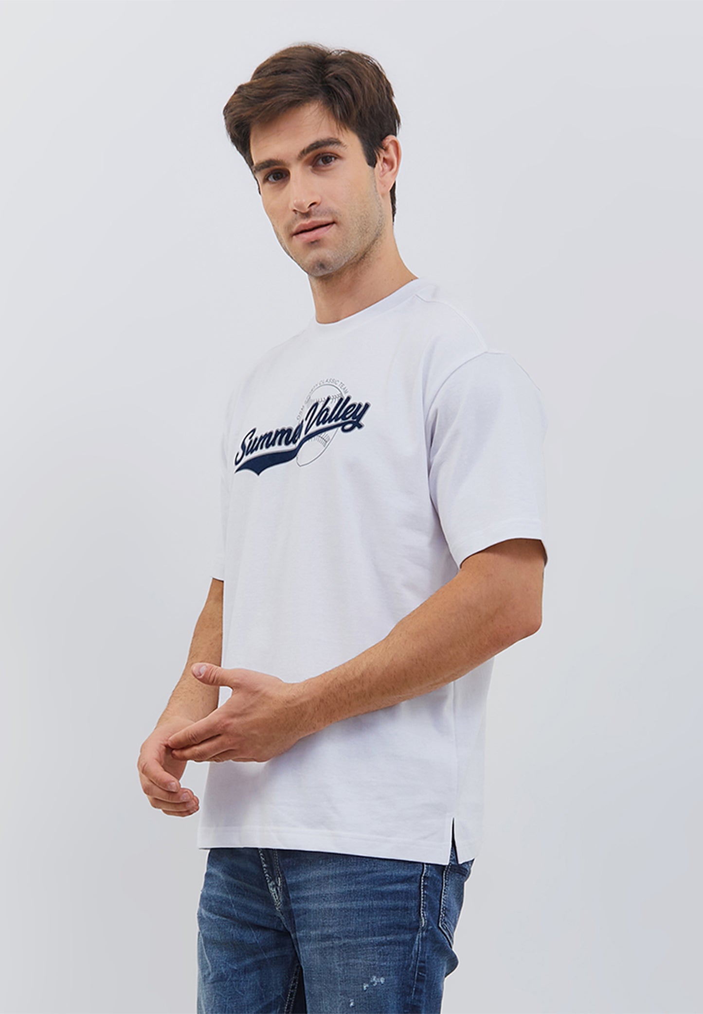 Osella Summer Valley Relaxed T-Shirt In White