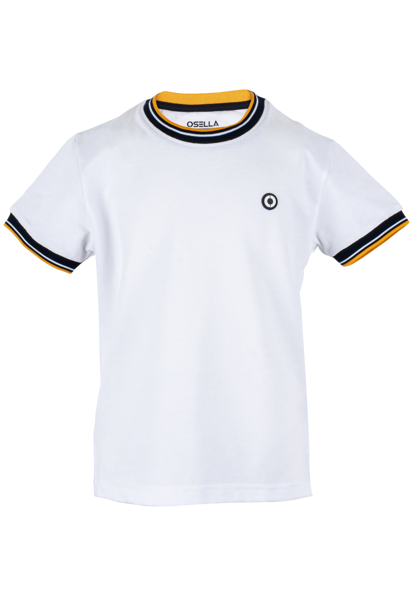 Osella Kids Signature Patch T-Shirt With Fancy Fabric