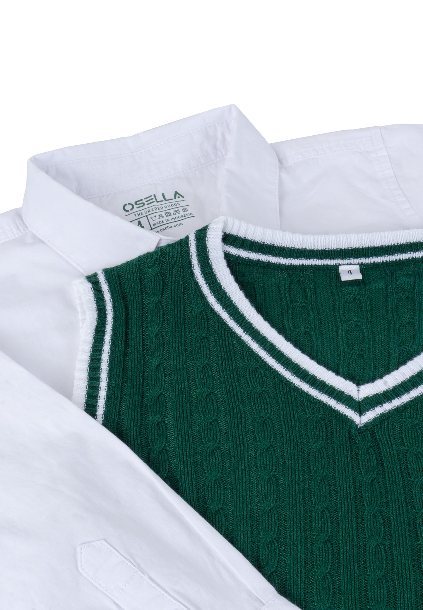 Osella Harry Long Sleeve Shirt With Additional Vest Knit