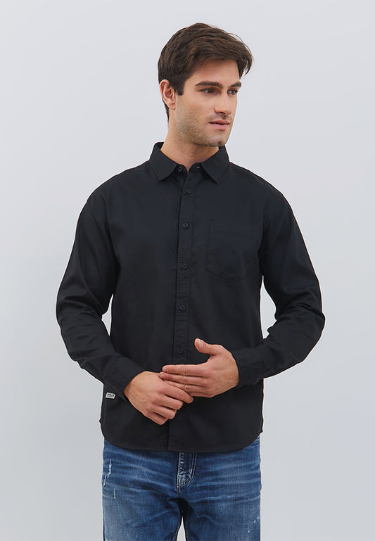 Osella Raya Regular Fit Shirt In Black