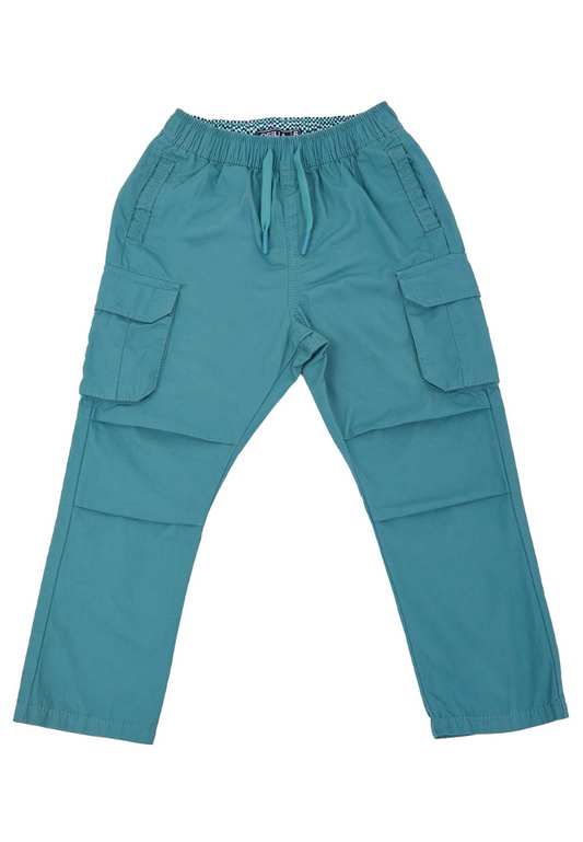 Osella Kids Forest Collection Cargo Pants With  Elastic Waist