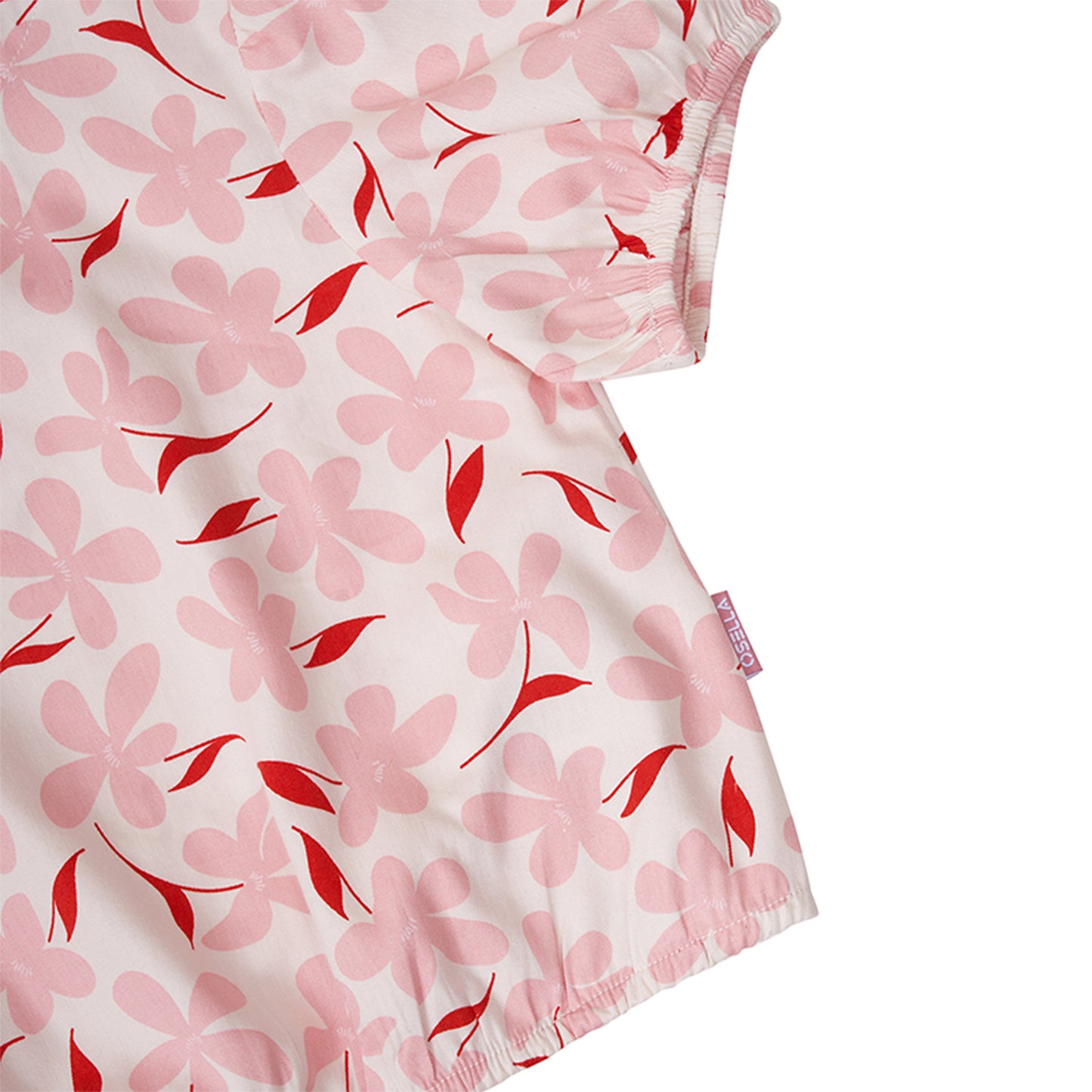 Osella Floral Cheongsam Shirt In Pink 23365002