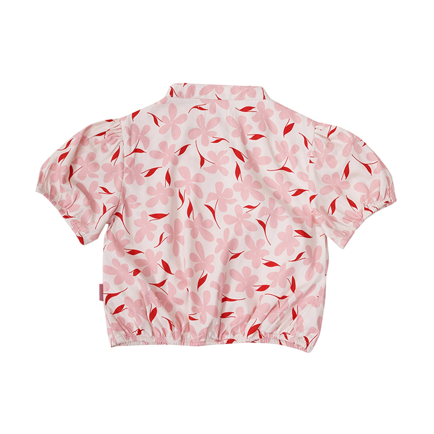 Osella Floral Cheongsam Shirt In Pink 23365002