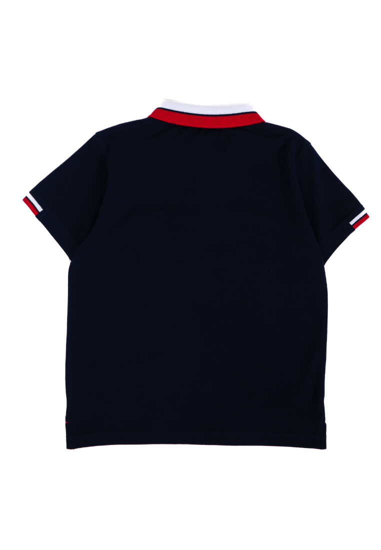 Osella Kids Nautical Series Regular Polo Shirt with Stripe Collar