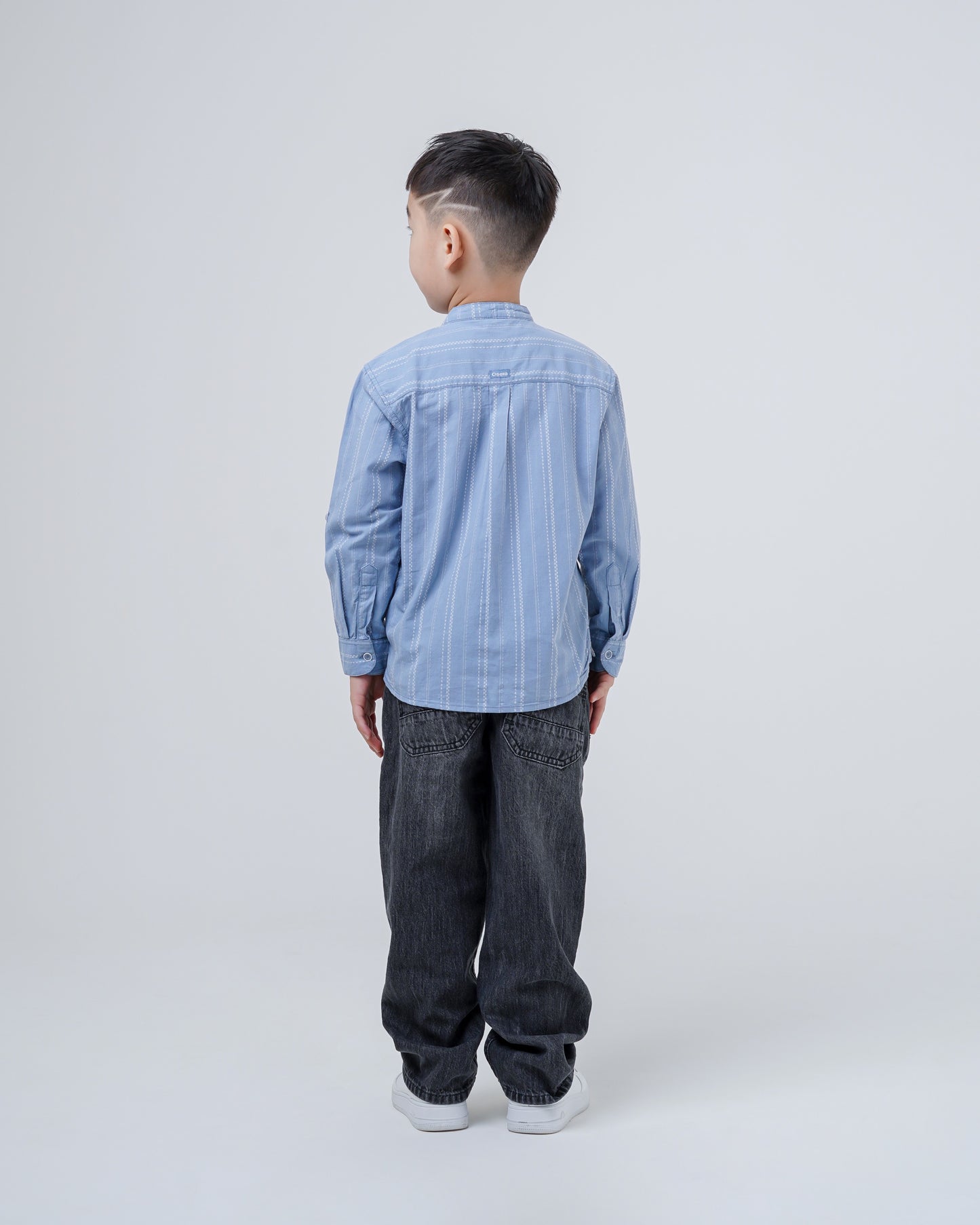 Osella Kids Nael Long Sleeve Koko Stripe Shirt