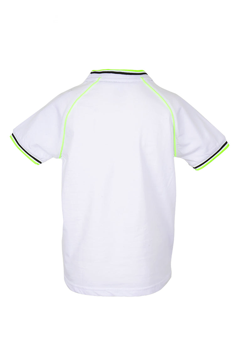 Osella Kids Active Raglan T-Shirt In White