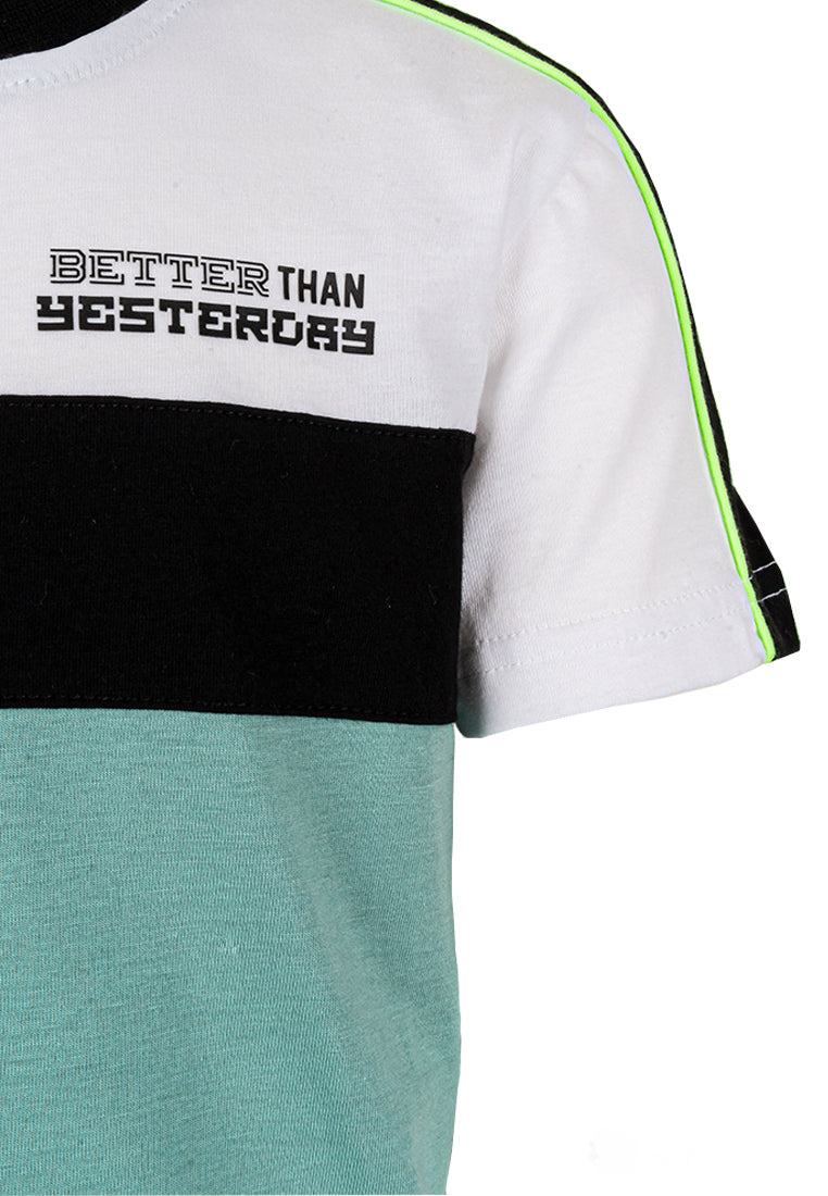 Osella Kids Active Cut And Sewn T-Shirt In Lucite Green