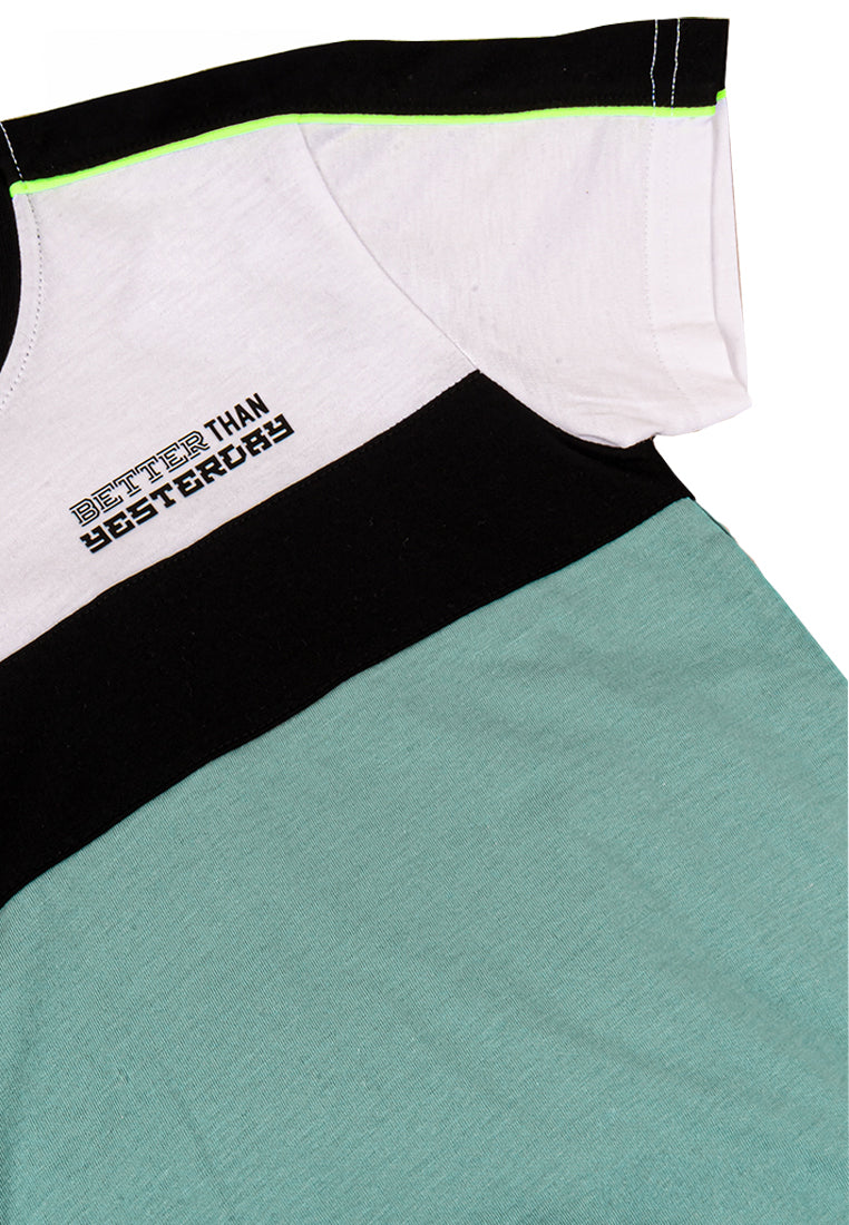 Osella Kids Active Cut And Sewn T-Shirt In Lucite Green