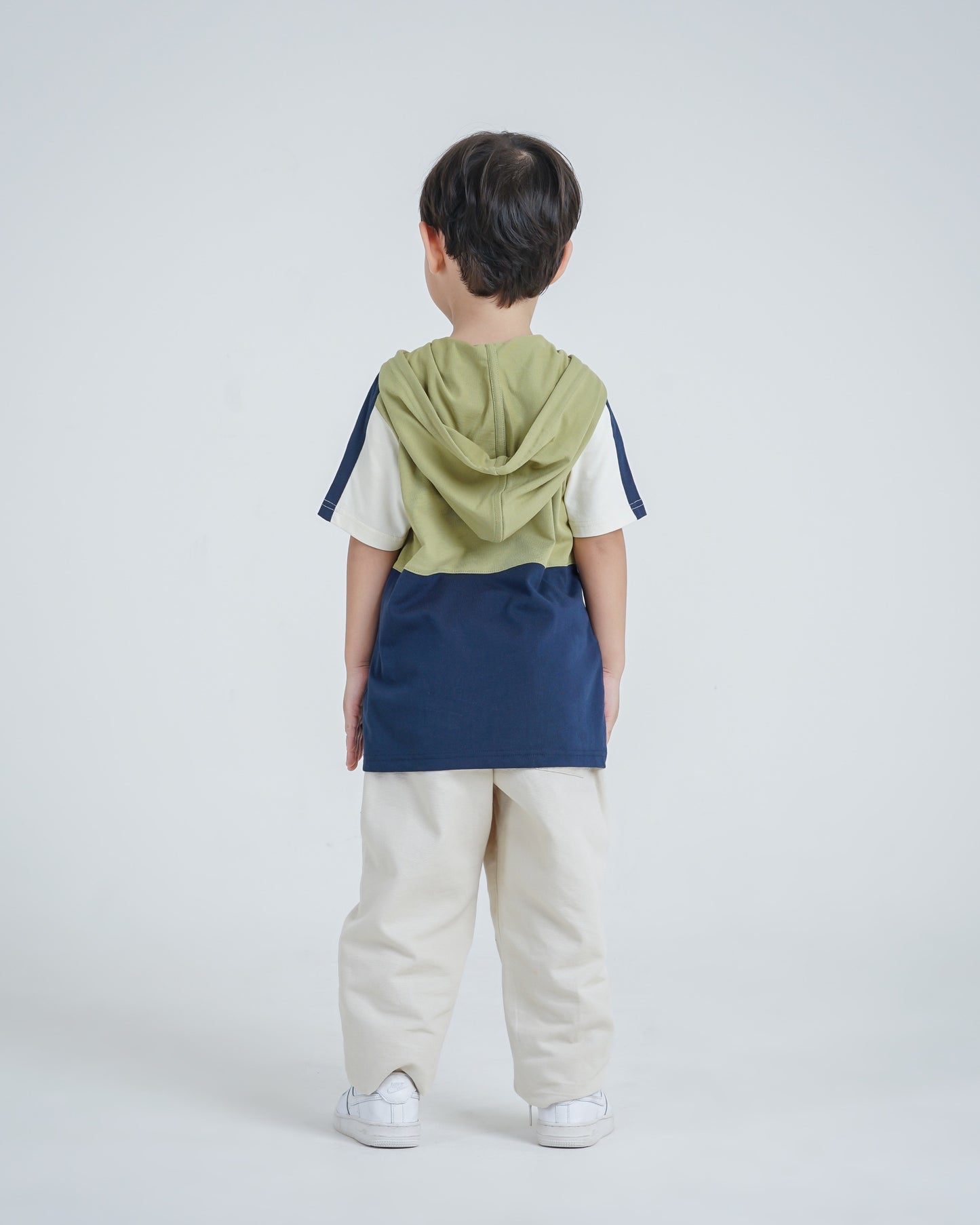 Osella Kids Elordi Hoodie Dual Color T-Shirt
