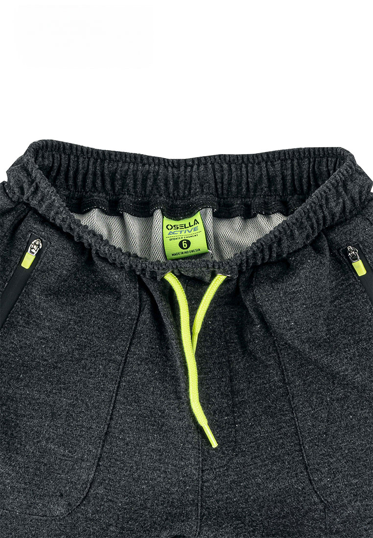 Osella Kids Active Regular Jogger Pants In Dark Grey