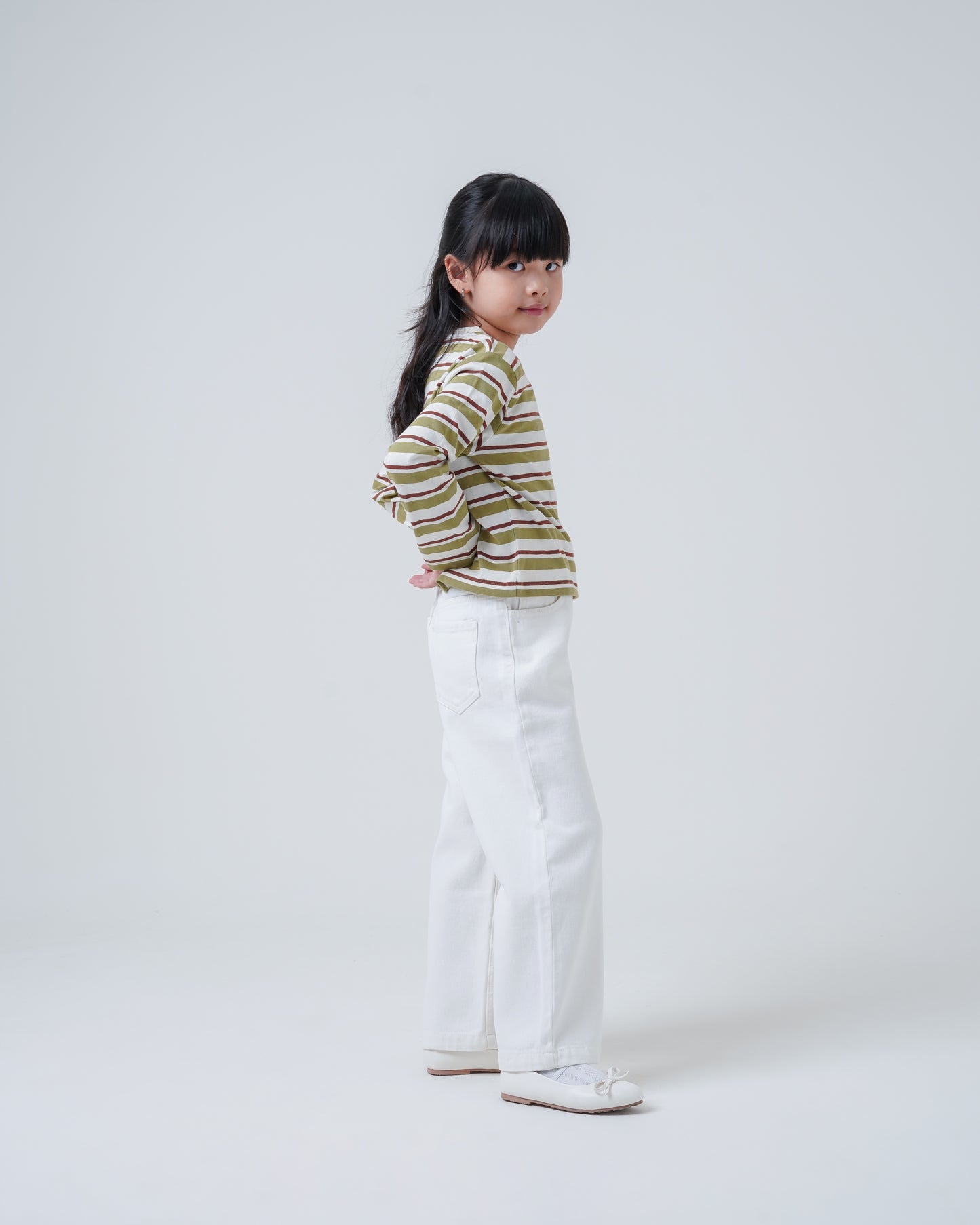 Osella Kids Daisy Dream Striped Tee