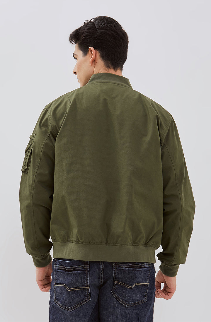 Osella Bomber Ripstop Jacket With Woven Living 20615002