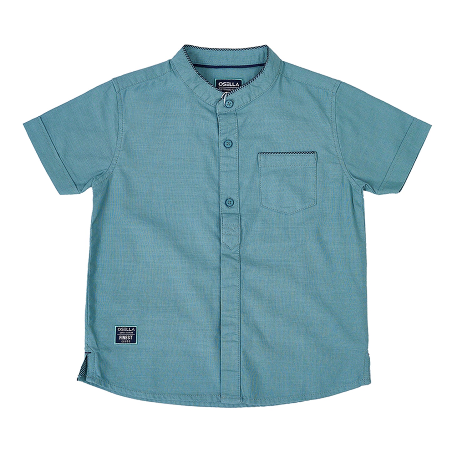 Osella Hazza Short Sleeve Shanghai Collared Shirt 22325204