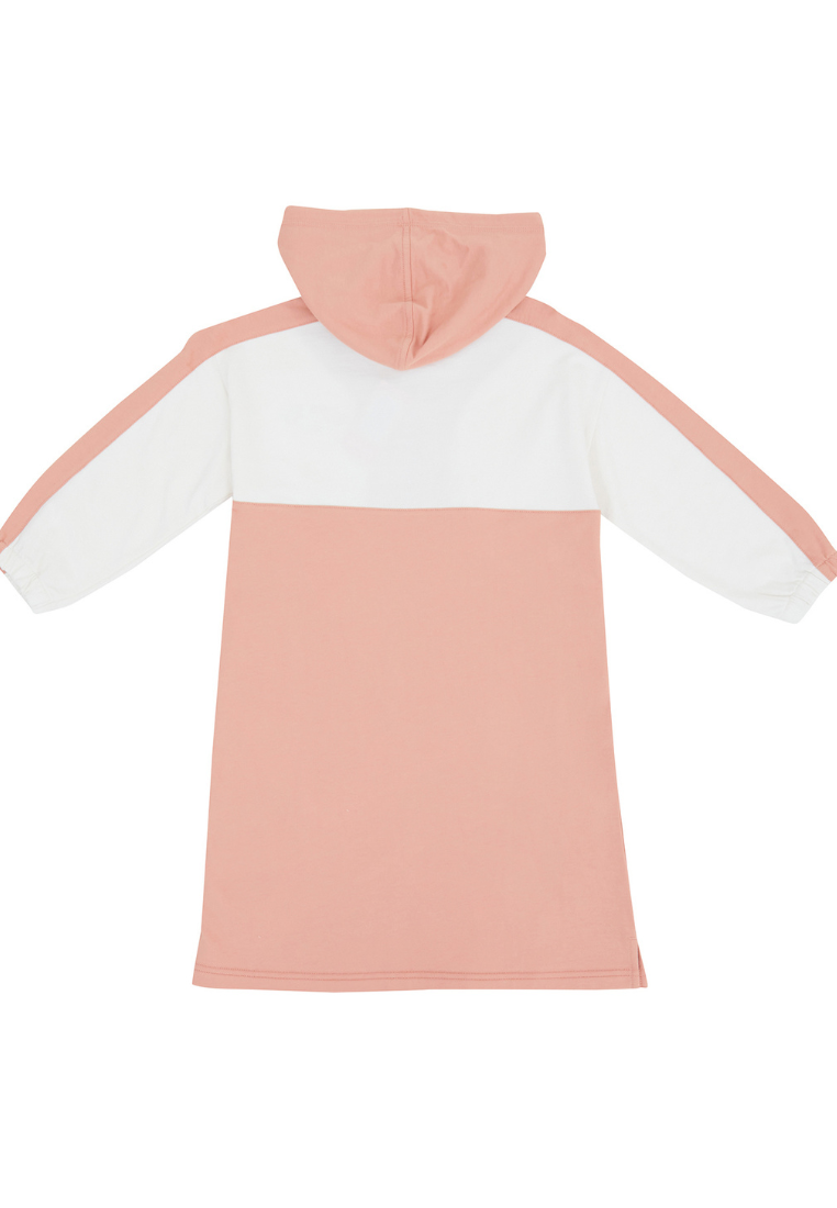 Osella Kids Mini Hoodie Dress In Brown