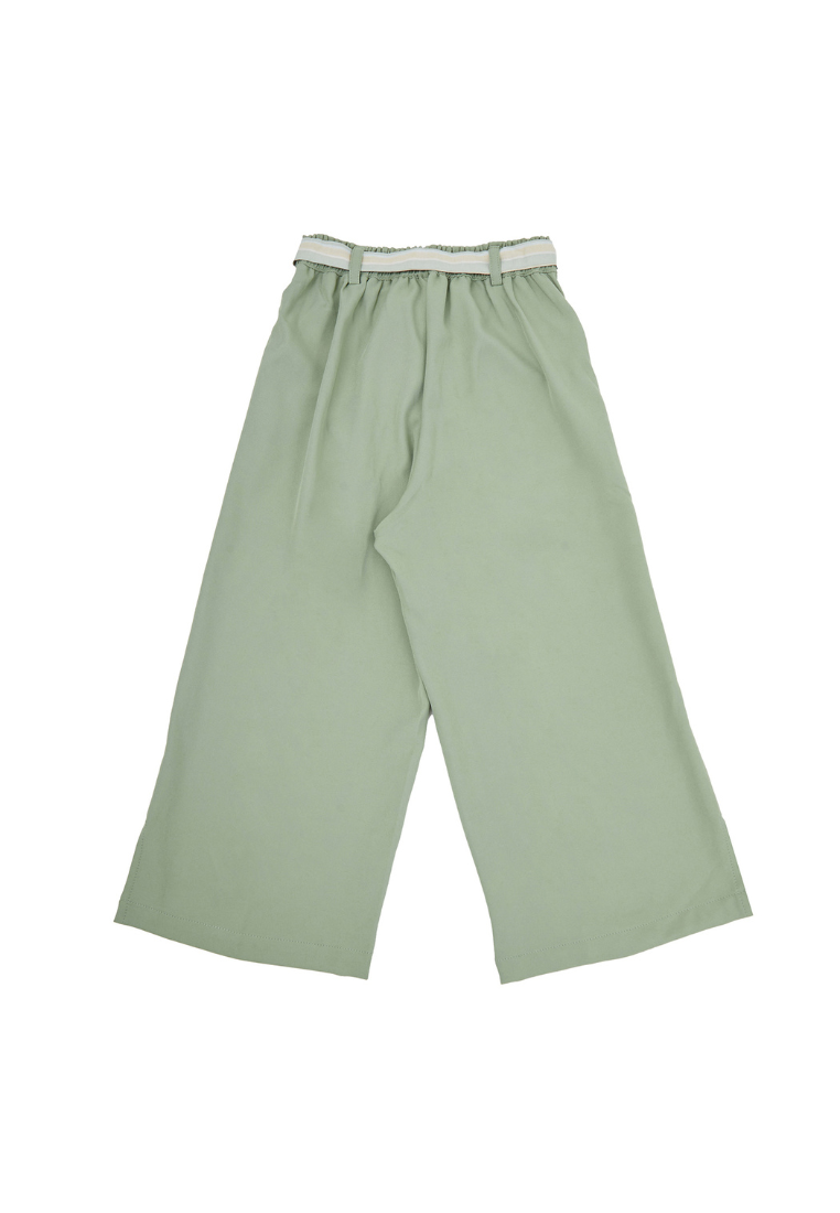 Osella Kids Pammy Long Wide Pants With Fabric Belt