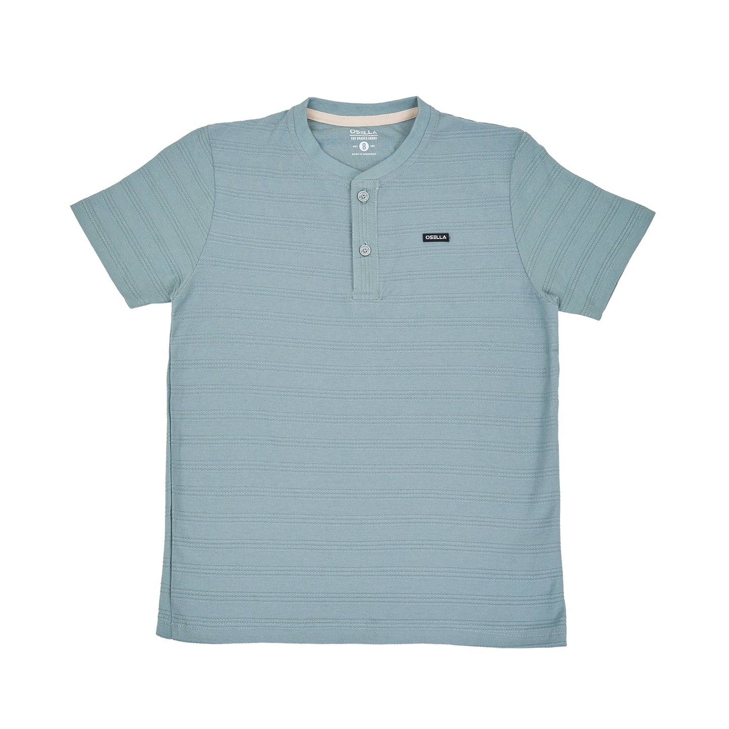 Osella Jamie Henley Short Sleeve T-shirt In Matcha Green 22714005