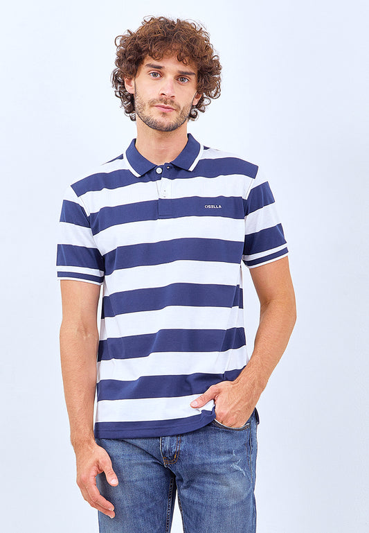 Osella Stripe Polo Shirt