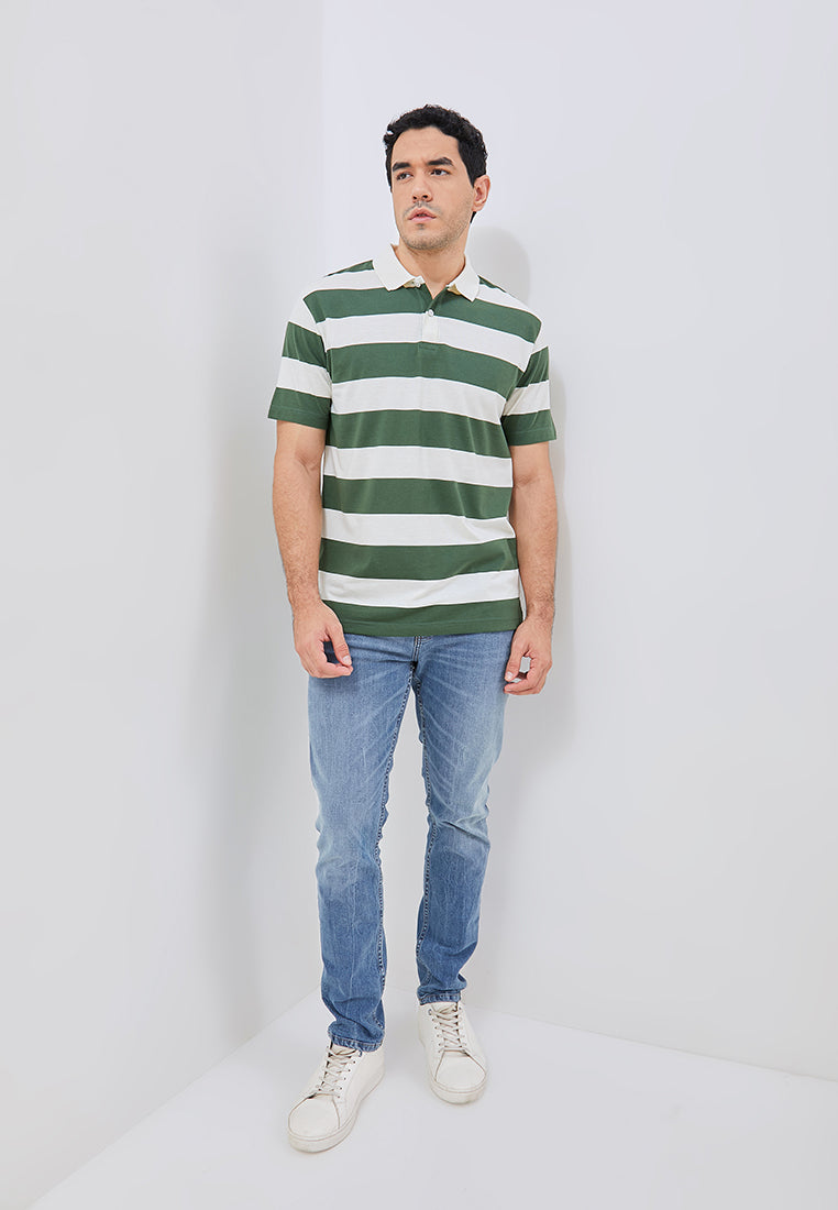 Osella Stripe Polo Shirt