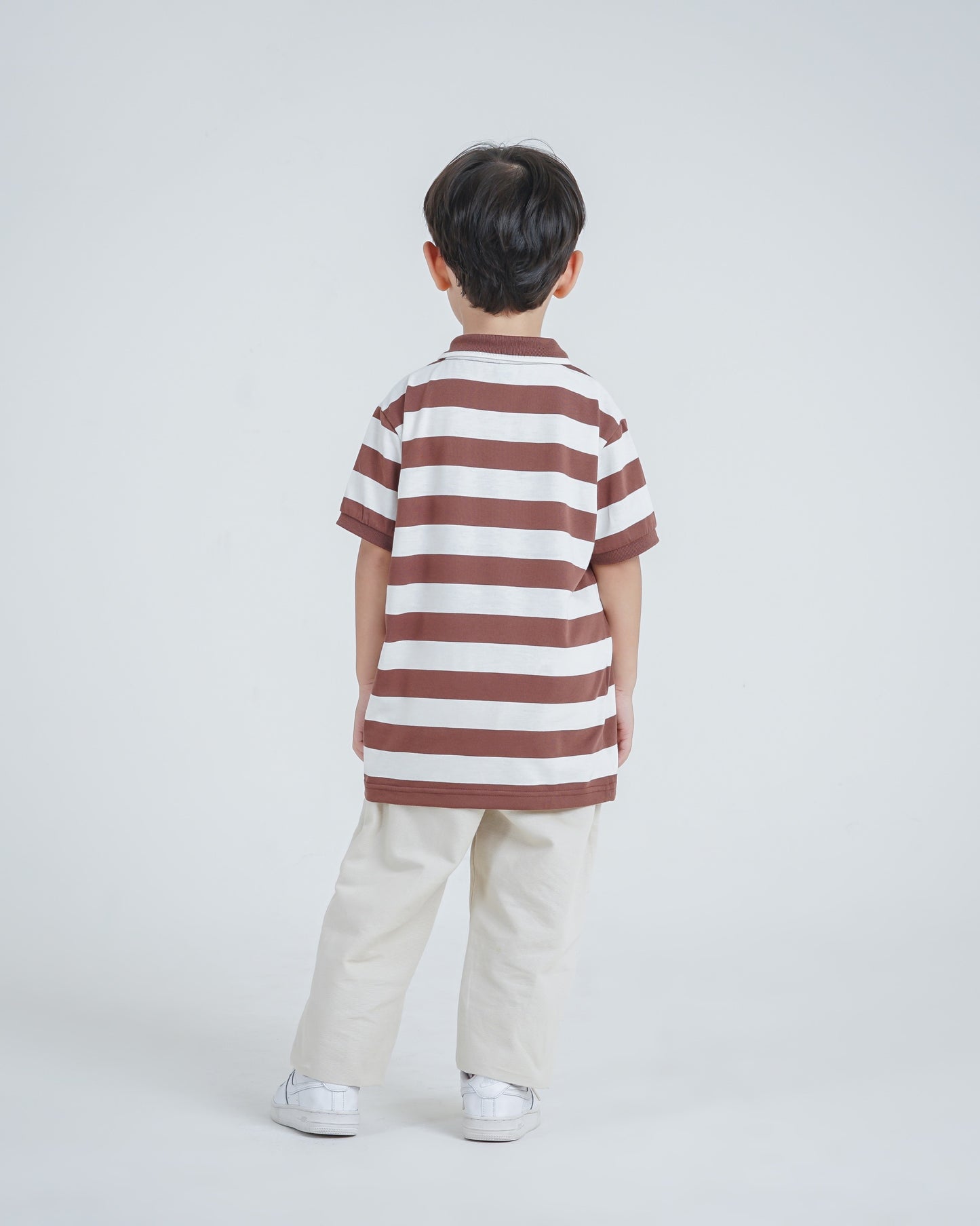 Osella Kids Regular Fit Stripe Polo Shirt