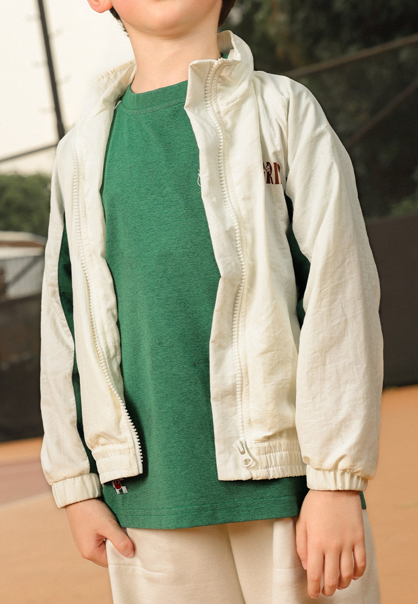 Osella Kids Nuklon Jacket In White