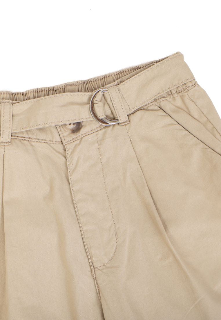 Osella Kids Girl Michi Jogger Cargo Pants in Beige