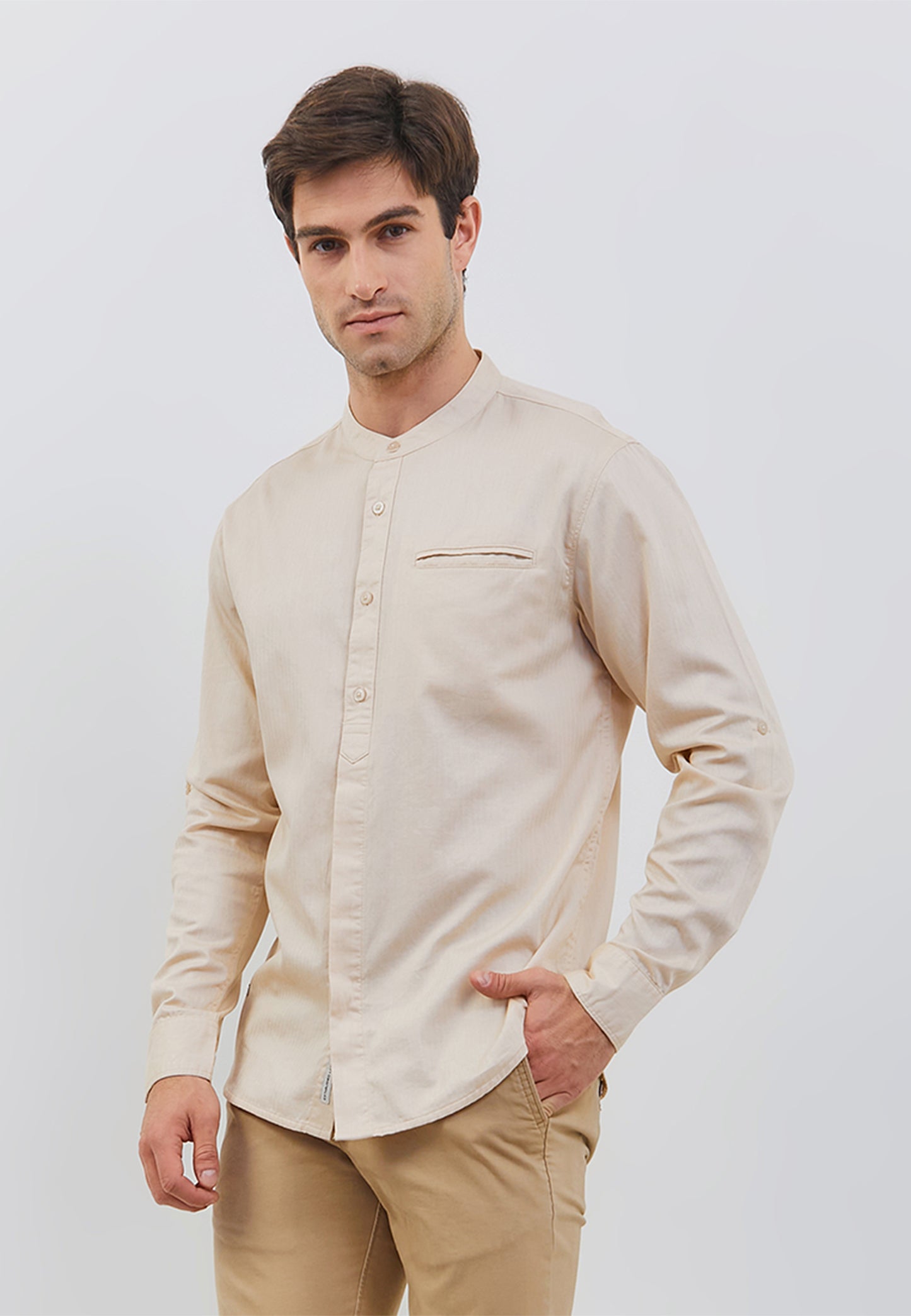 Osella Raya Hidden Placket Regular Shirt