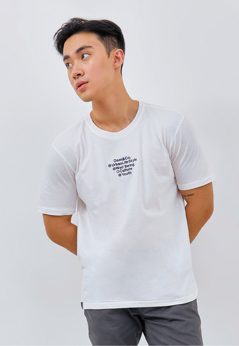 Osella Regular Fit T-Shirt with Print on Front