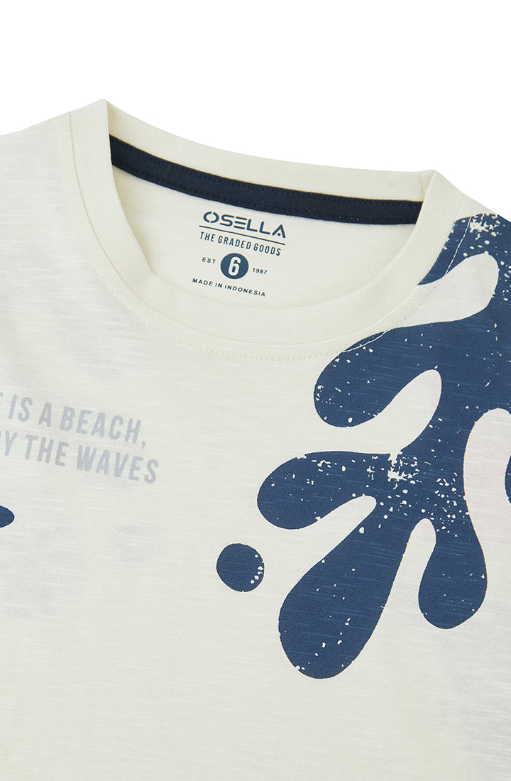 Osella Cove T-Shirt Print In Beige 2274500588