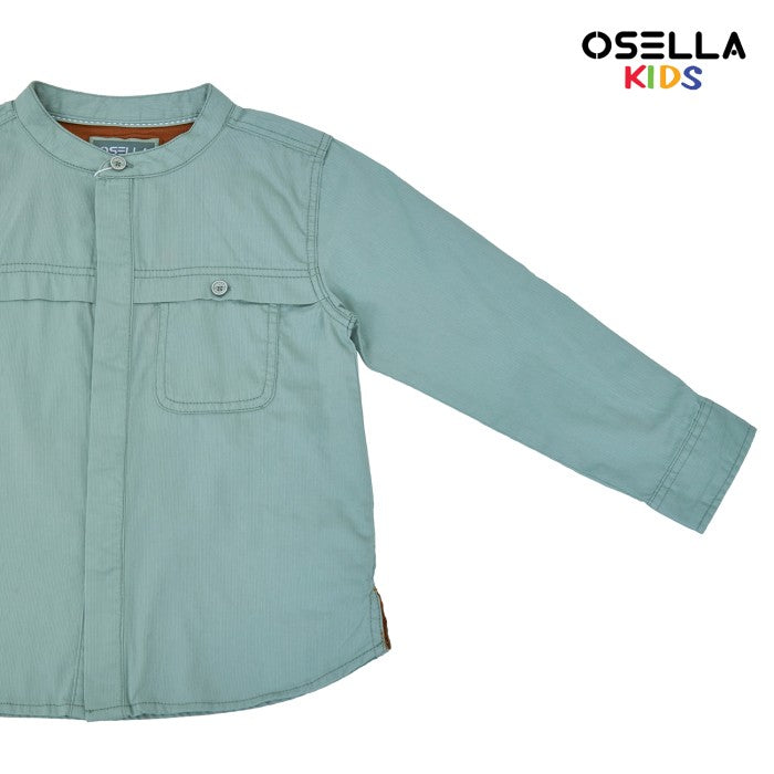 Osella Kids Boy Forest Long Slevee Koko Shirt Mint Green