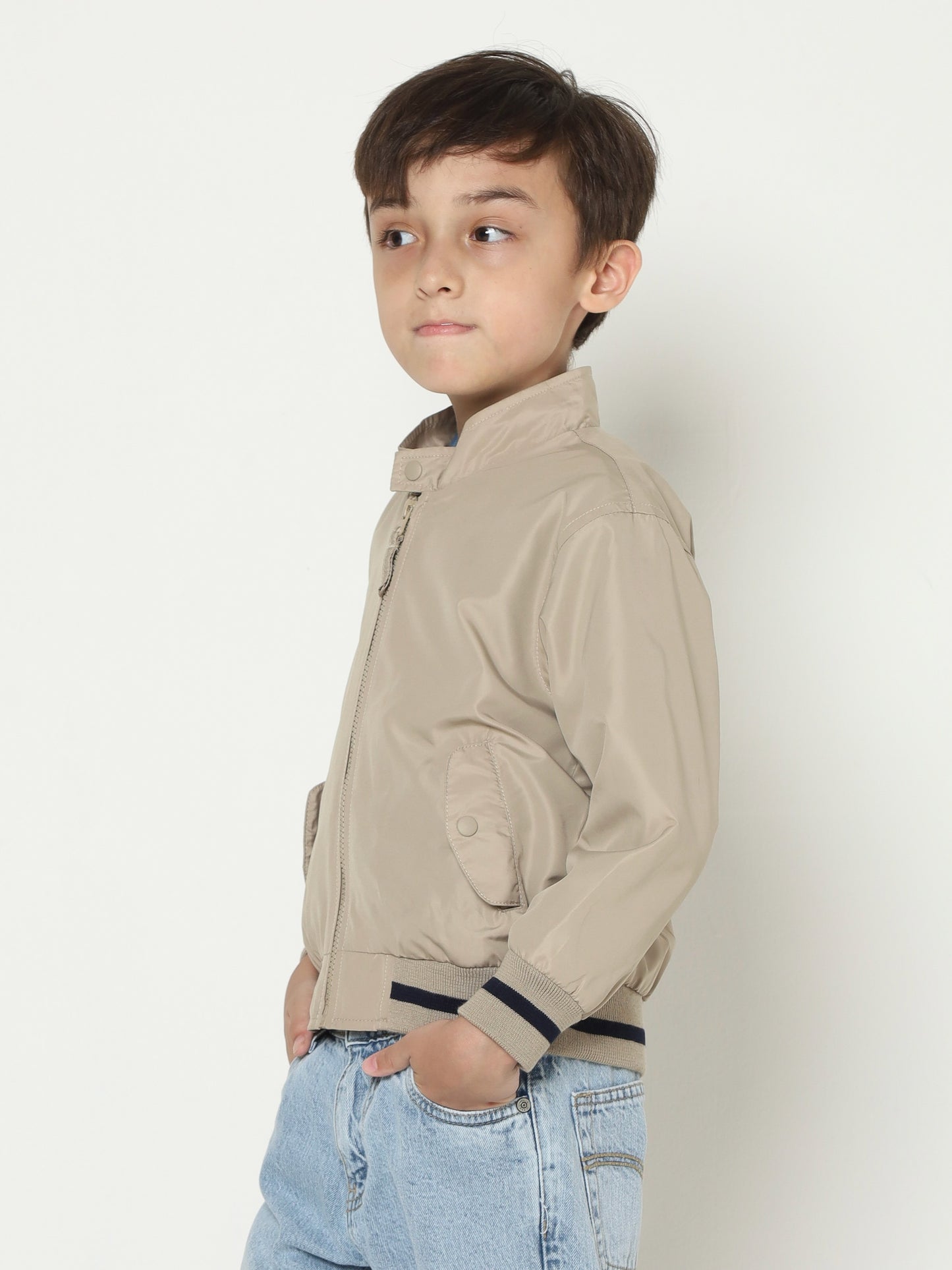 Osella Harrington Jacket In Gravel