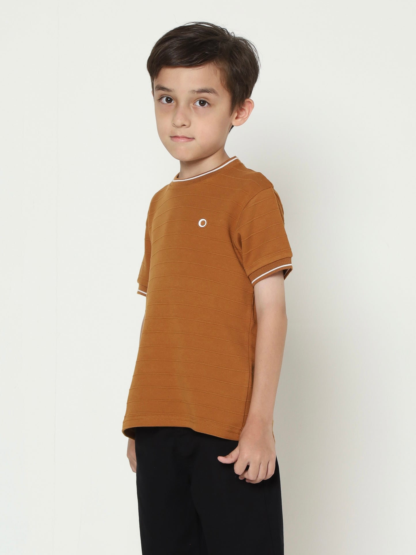 Osella Leonie Texture Stripe T-Shirt