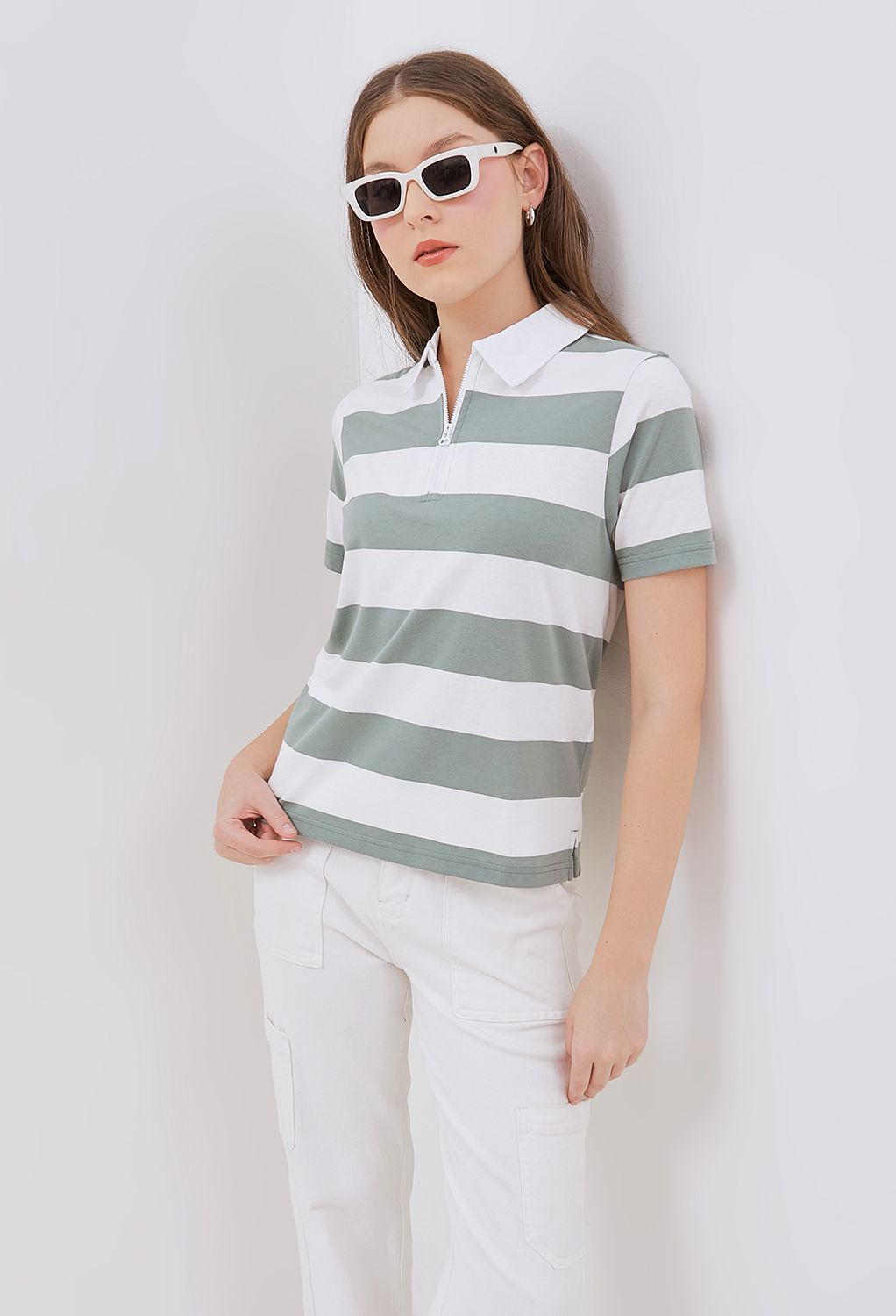 Osella Rully Striped Polo Shirt