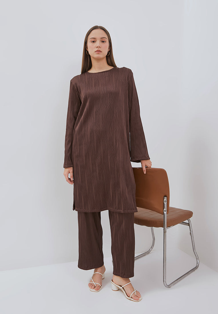 Osella Elexia Textured Knit Tunic Set