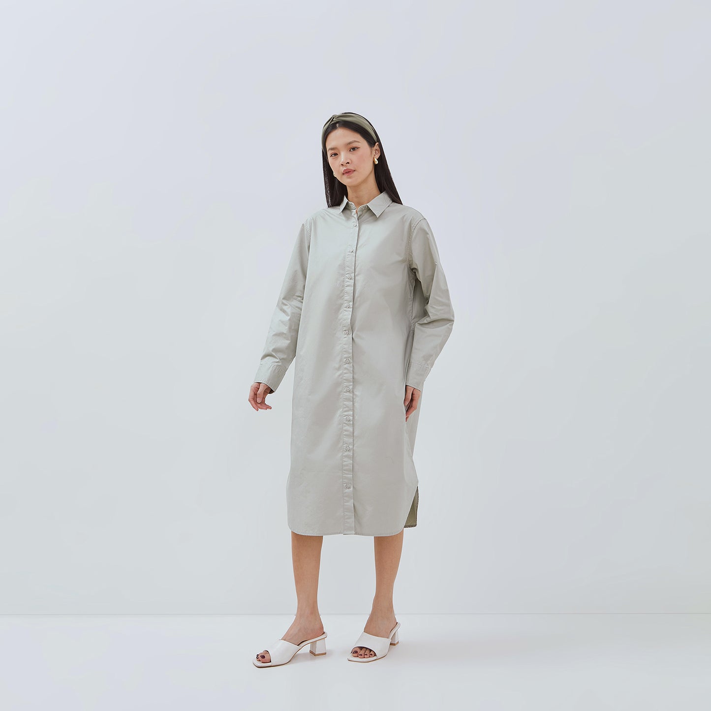 OSELLA IVY MIDI DRESS WITH COLLAR 21575005