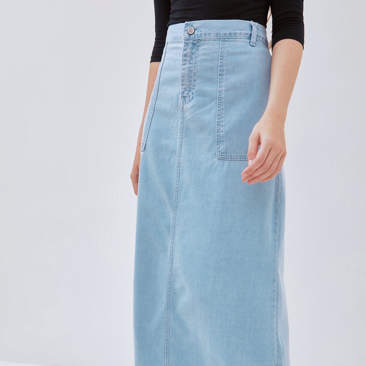 Osella Elastic Merilyn Denim Skirt 21875001A3
