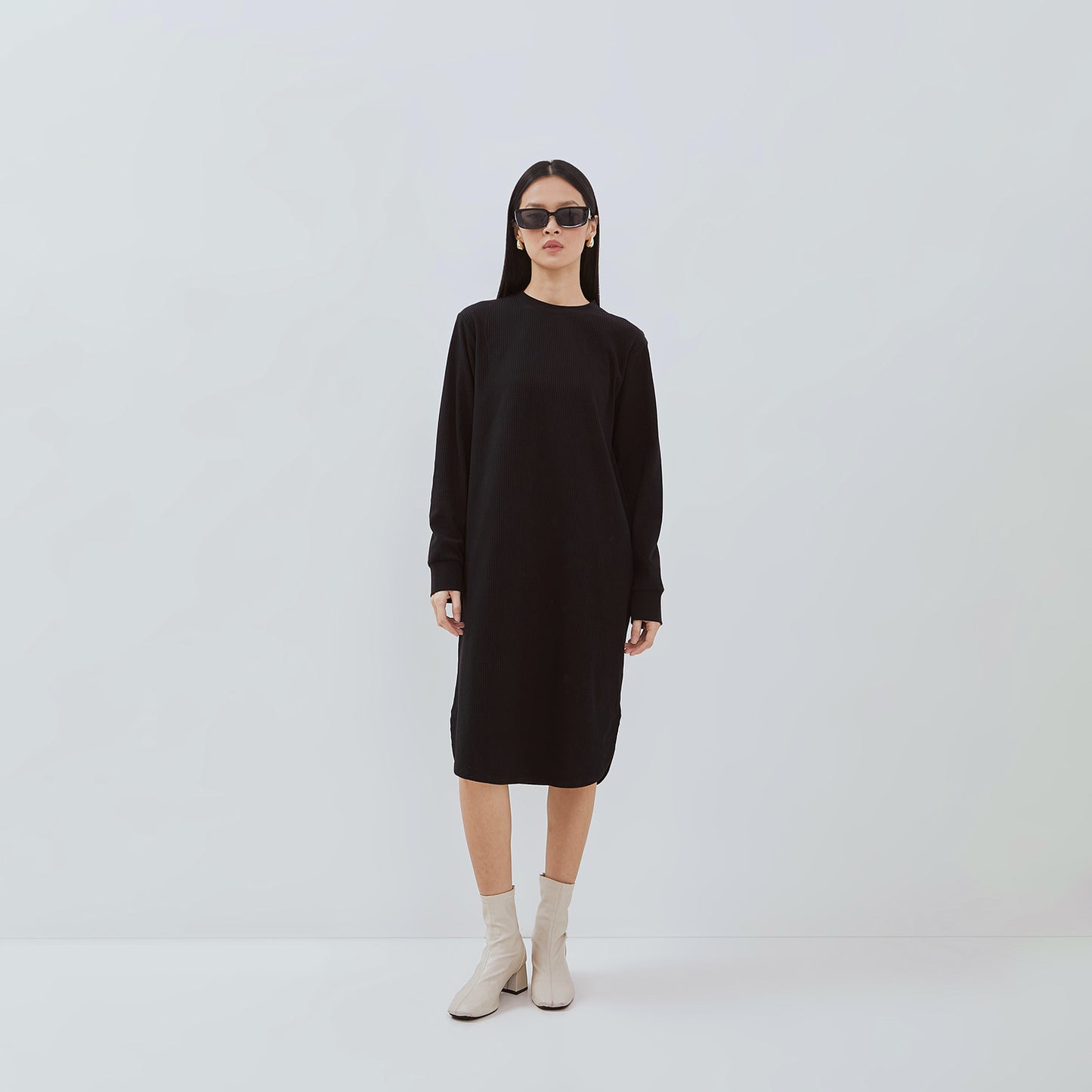OSELLA NAURA FANCY KNIT MIDI DRESS 21575006