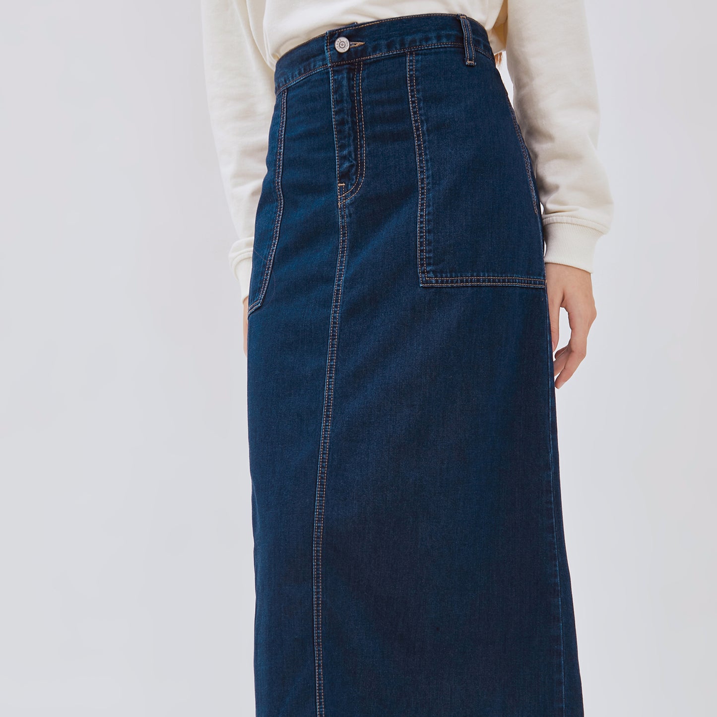 Osella Elastic Merilyn Denim Skirt 21875001A3