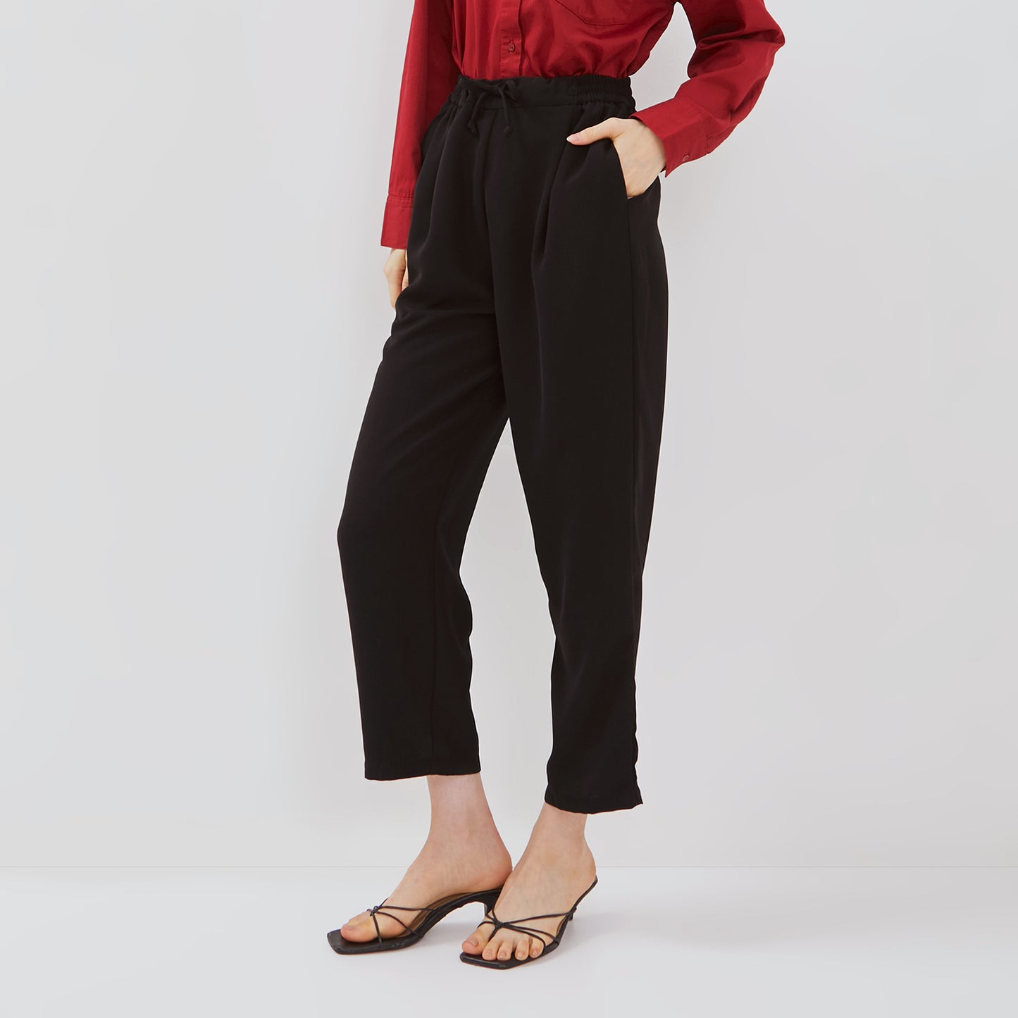 Osella Yuji Flowing Cropped Trousers