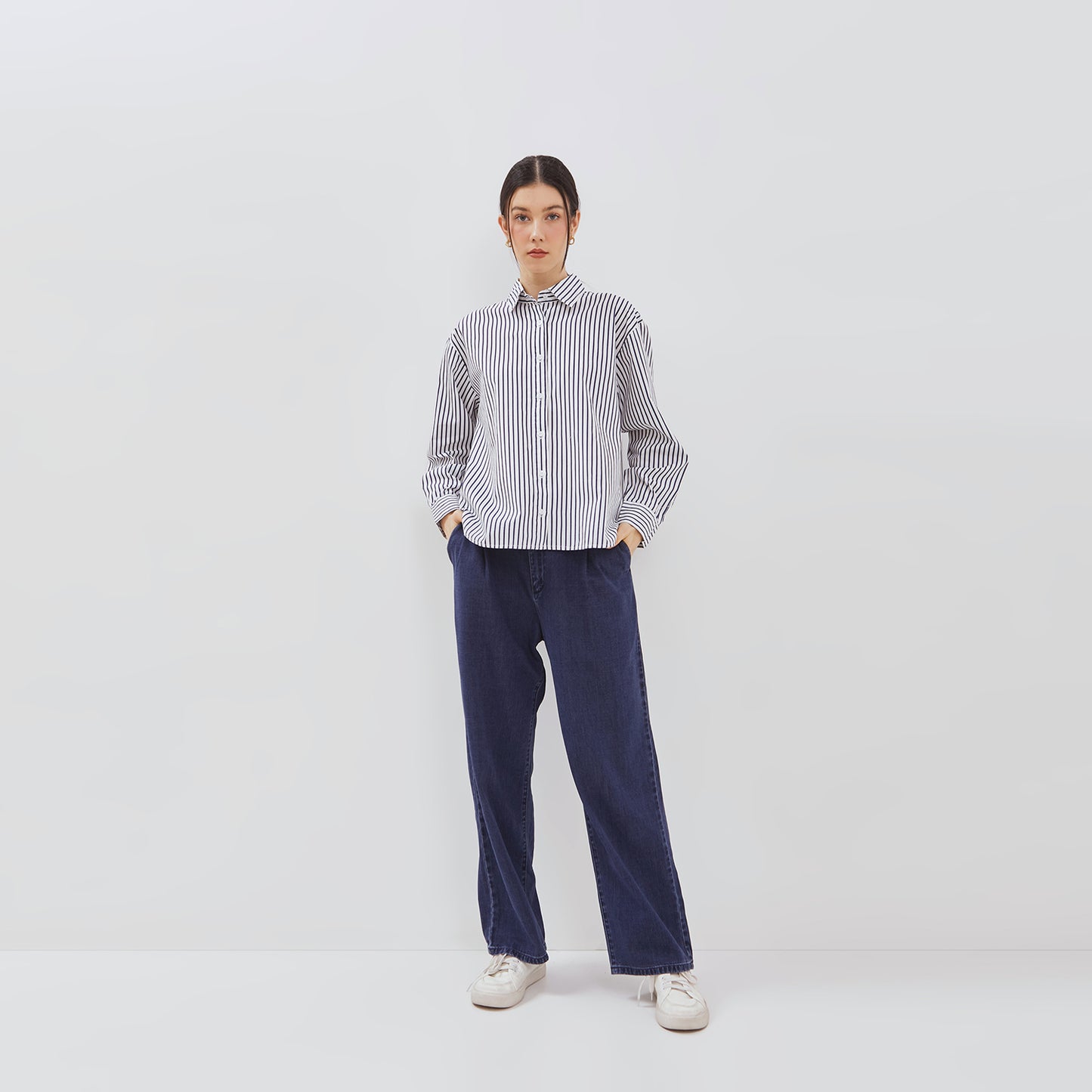 Osella Kelly Striped Relaxed Fit Shirt 21375002