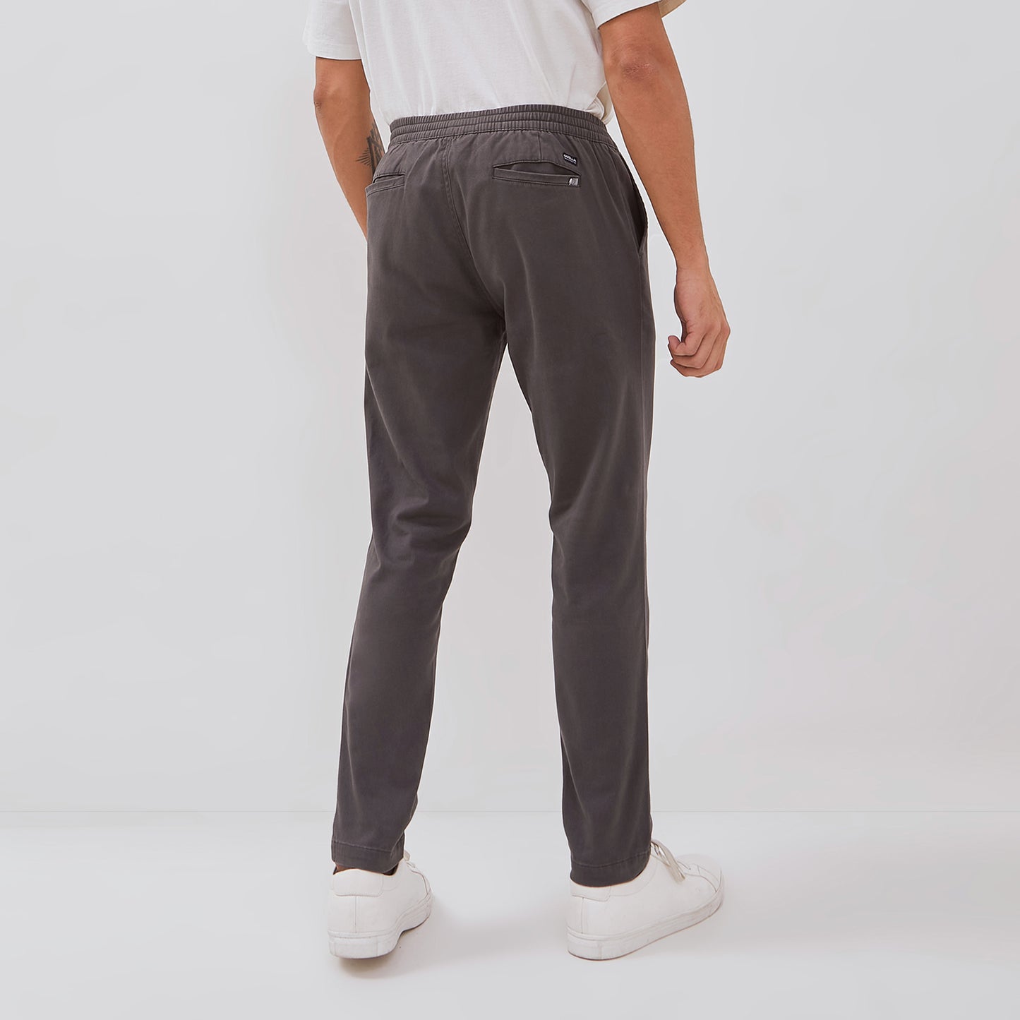 Osella Relaxed Waist Trousers With Adjustable Drawstring