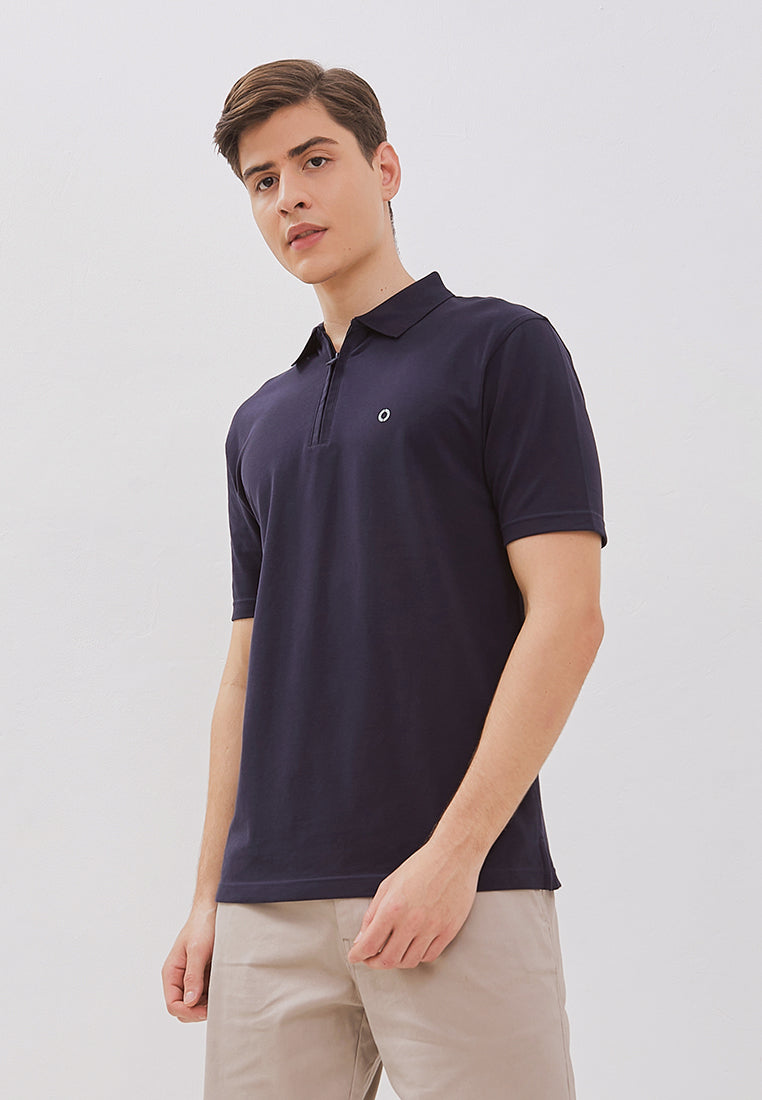 Osella Cody Stretched Half Zip Polo Shirt