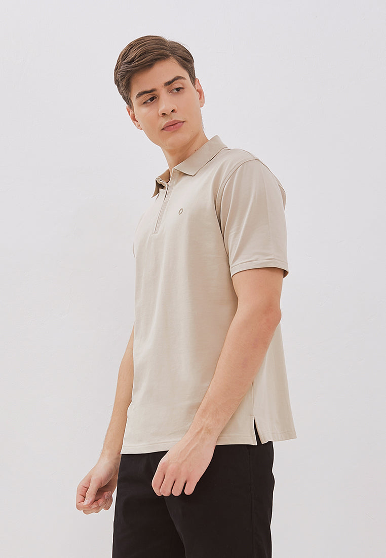 Osella Cody Stretched Half Zip Polo Shirt