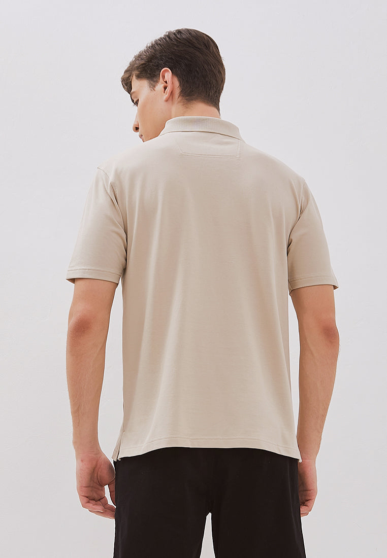 Osella Cody Stretched Half Zip Polo Shirt