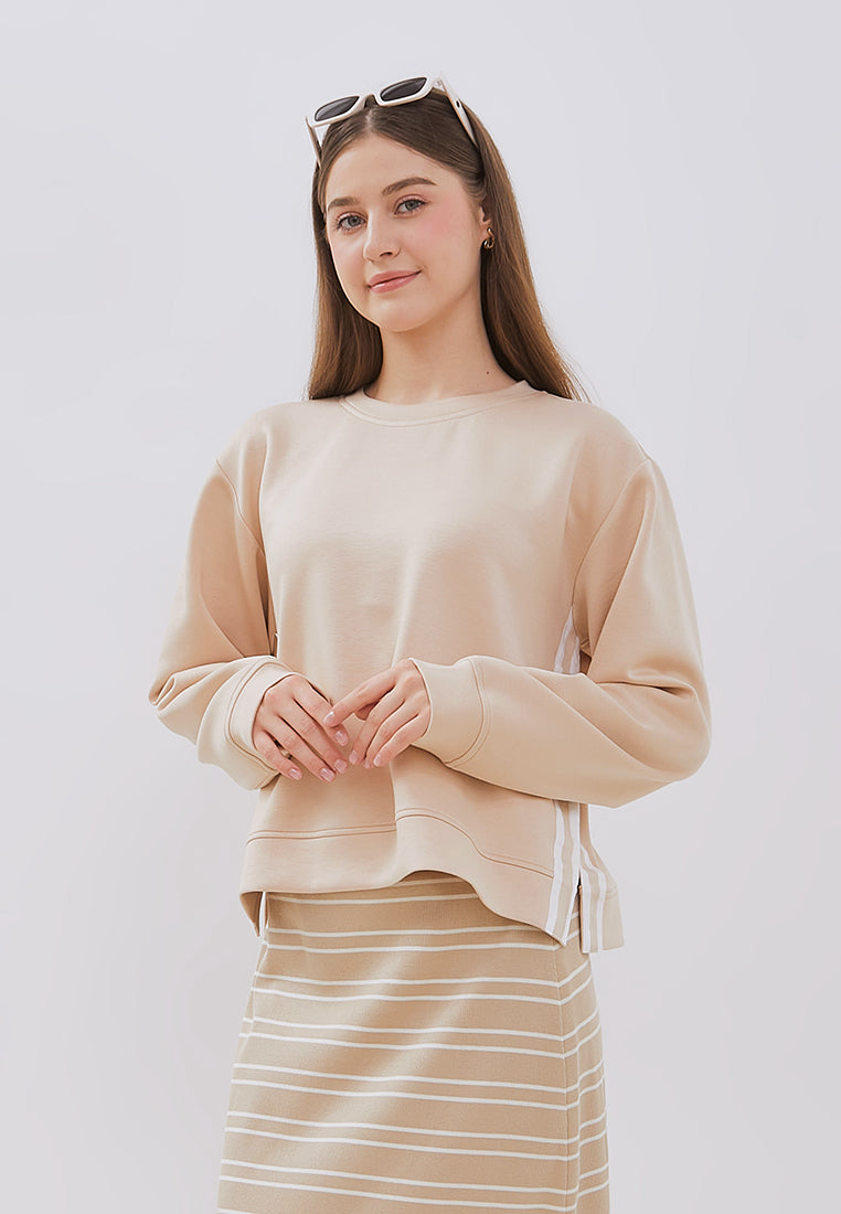 Osella Ember Sweatshirt With Stripe Detail