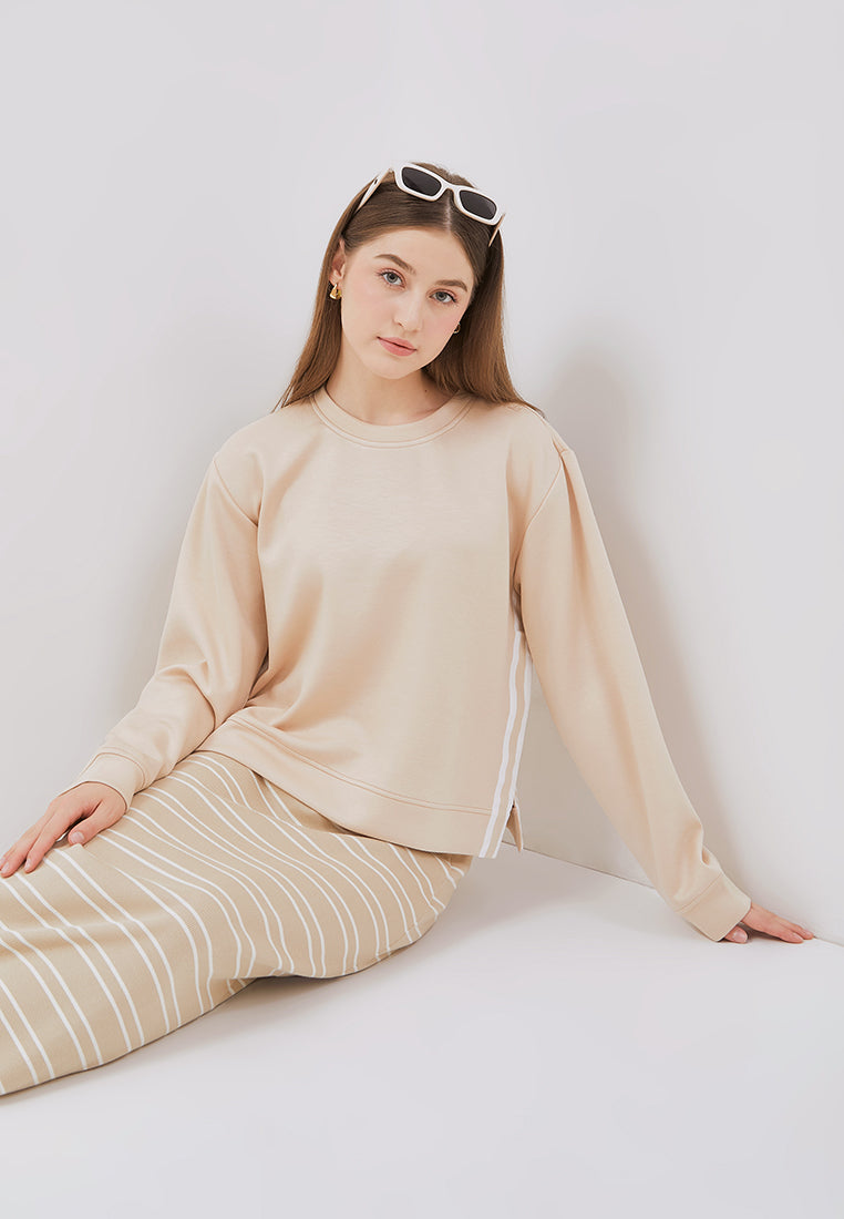 Osella Ember Sweatshirt With Stripe Detail