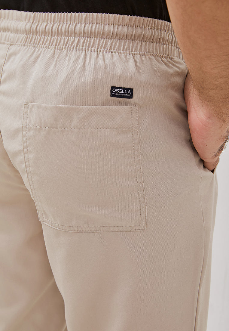 Osella Basic Relaxed Waist Trousers With Adjustable Drawstring