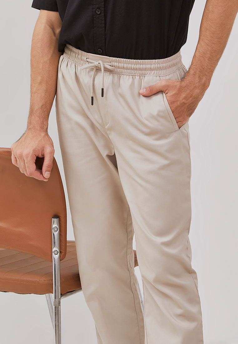 Osella Basic Relaxed Waist Trousers With Adjustable Drawstring